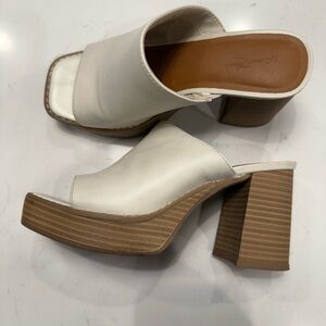 White platforms